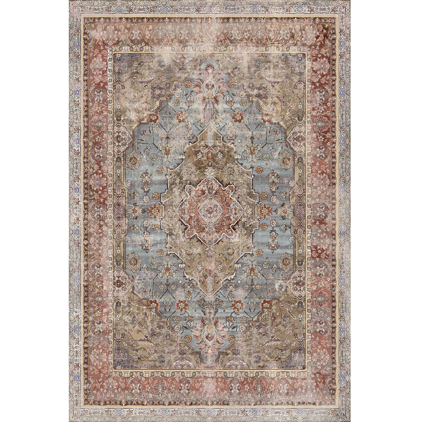 Tappeto stampato Avlin Stampa in ciniglia realizzata a macchina